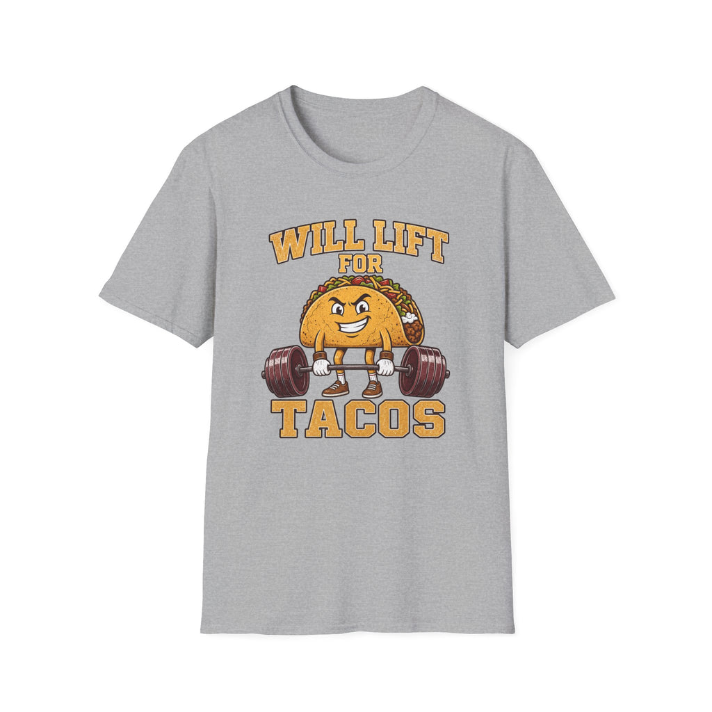 Will Lift for Tacos T-Shirt