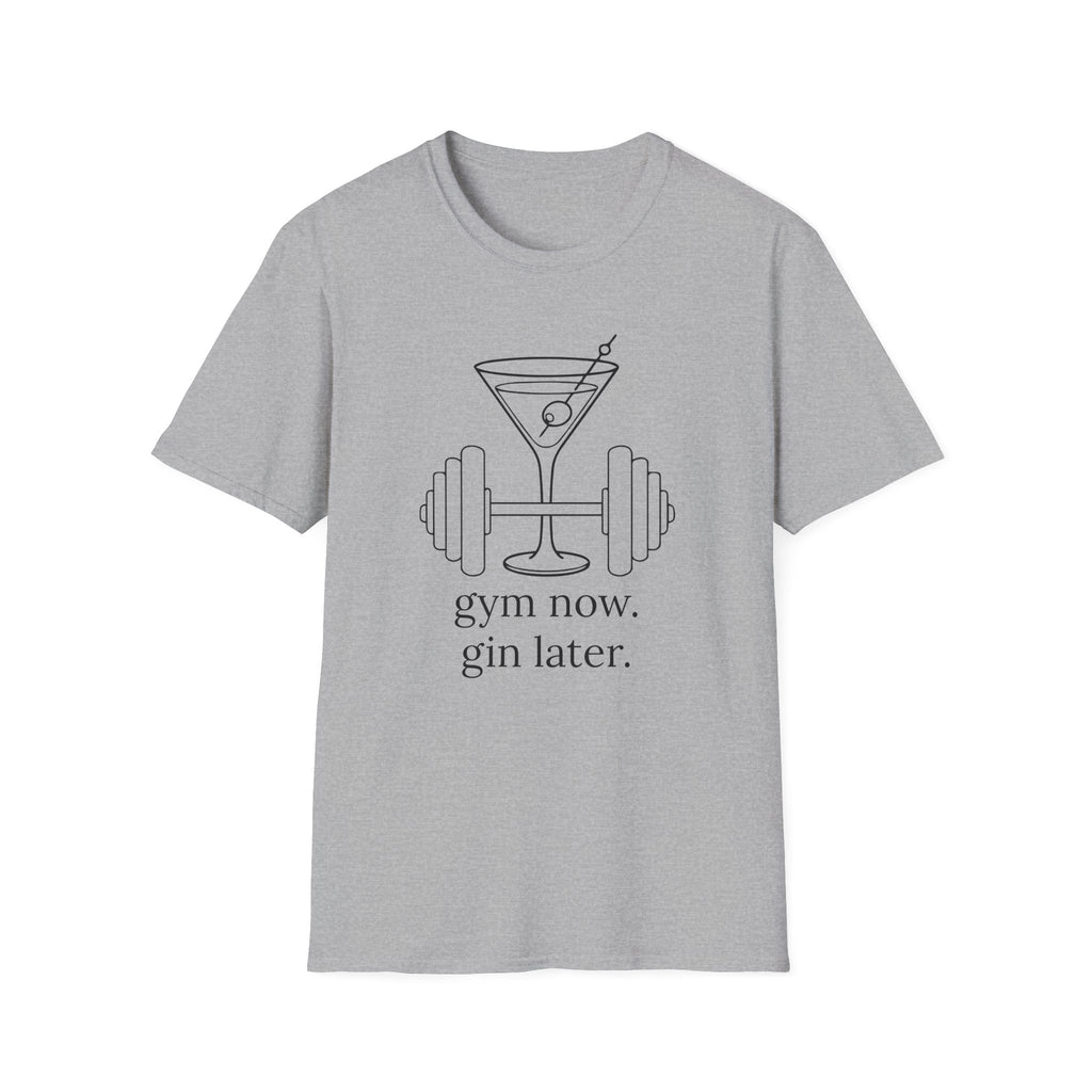 Gym Now Gin Later T-Shirt