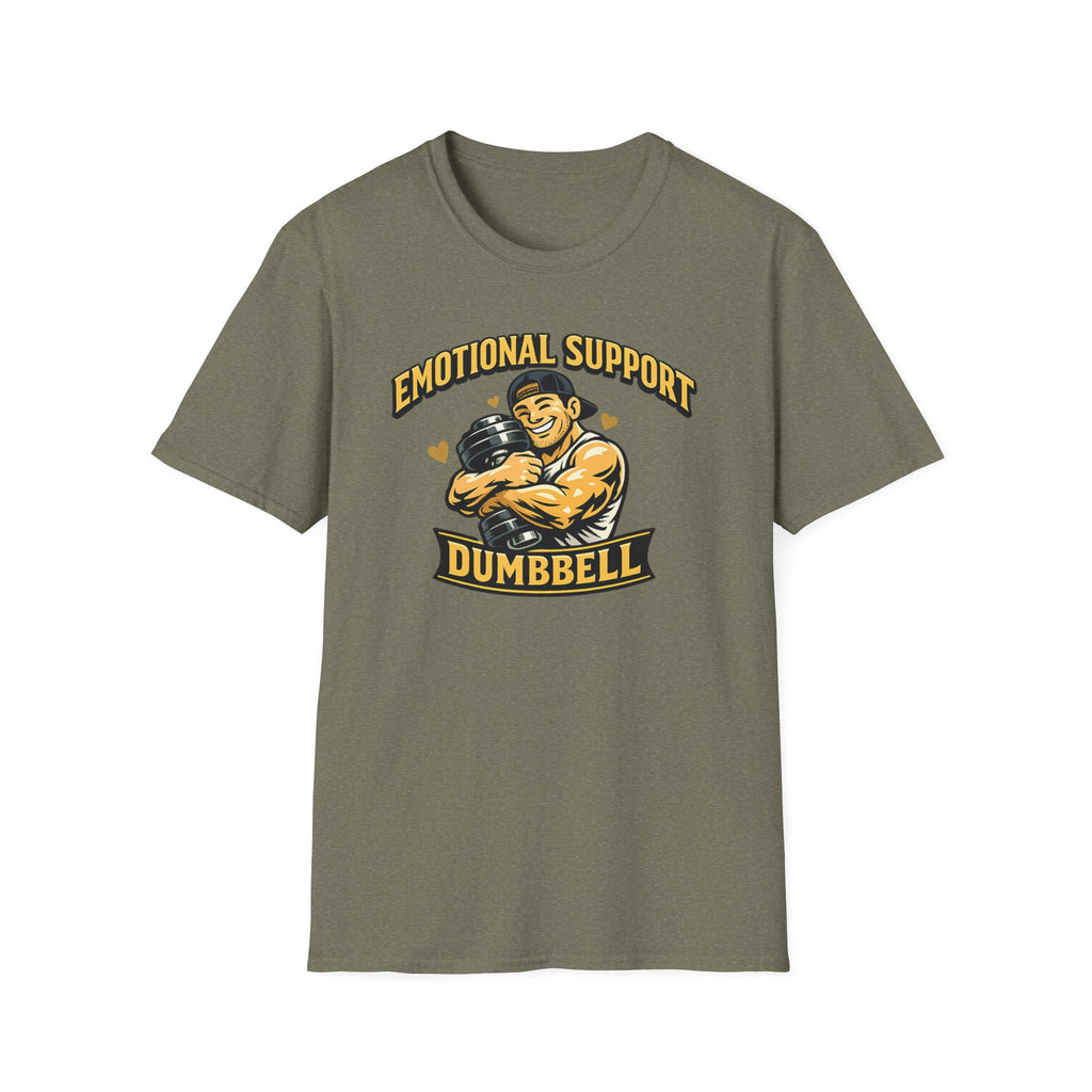 Emotional Support Dumbbell T-Shirt