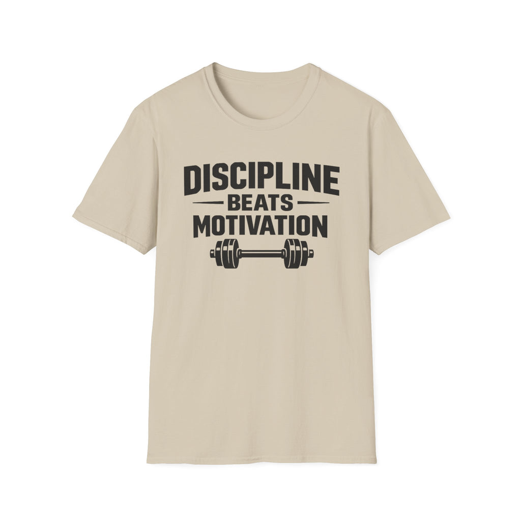 Discipline Beats Motivation T-Shirt