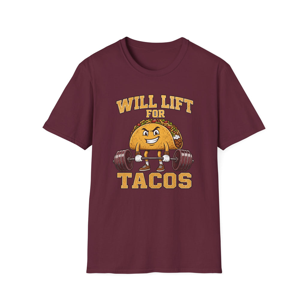 Will Lift for Tacos T-Shirt