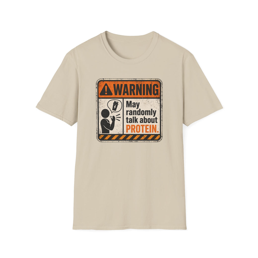 Warning Protein Conversation T-Shirt