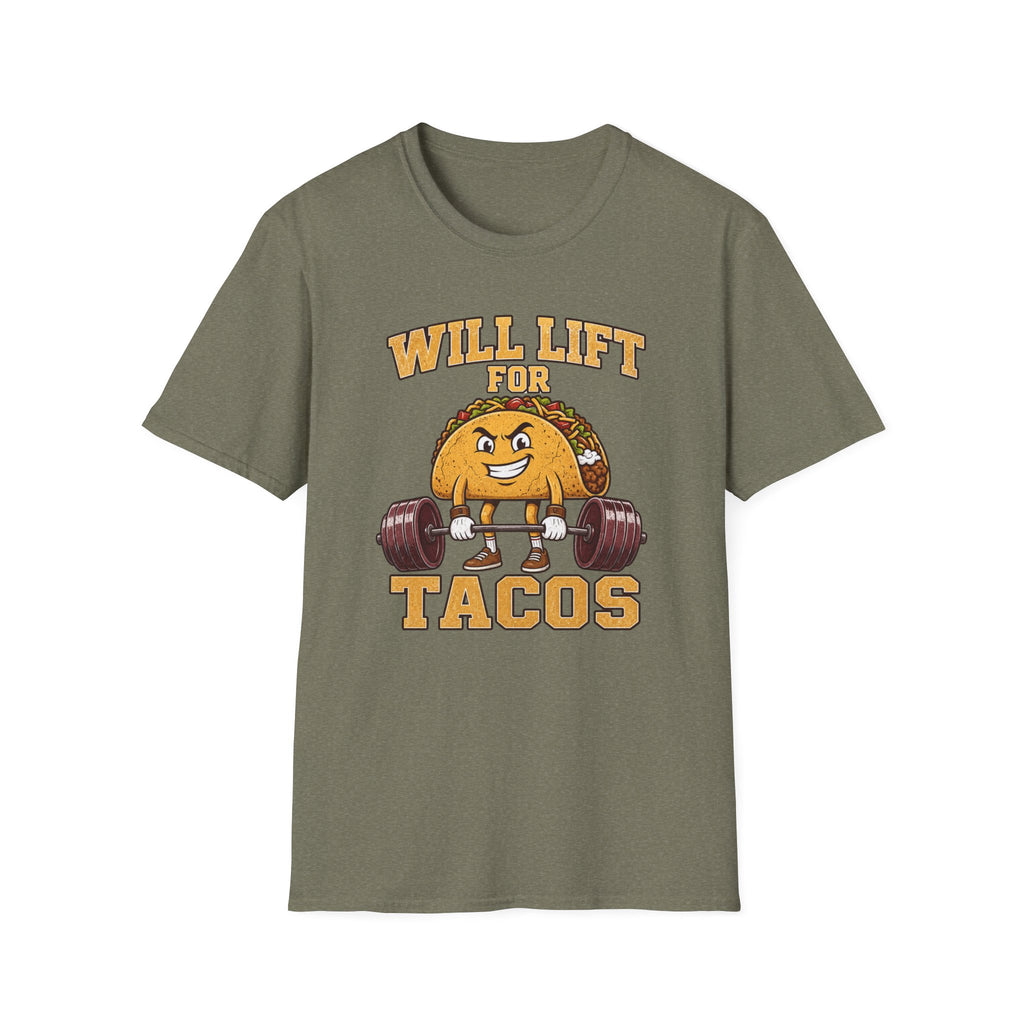 Will Lift for Tacos T-Shirt