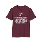 Lunge + Crunch = Lunch T-Shirt