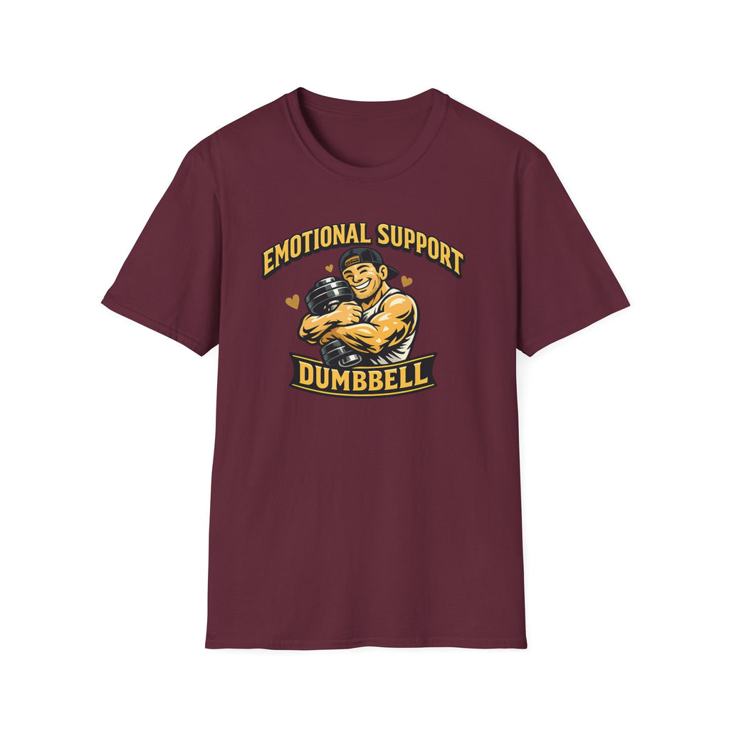 Emotional Support Dumbbell T-Shirt