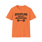Discipline Beats Motivation T-Shirt