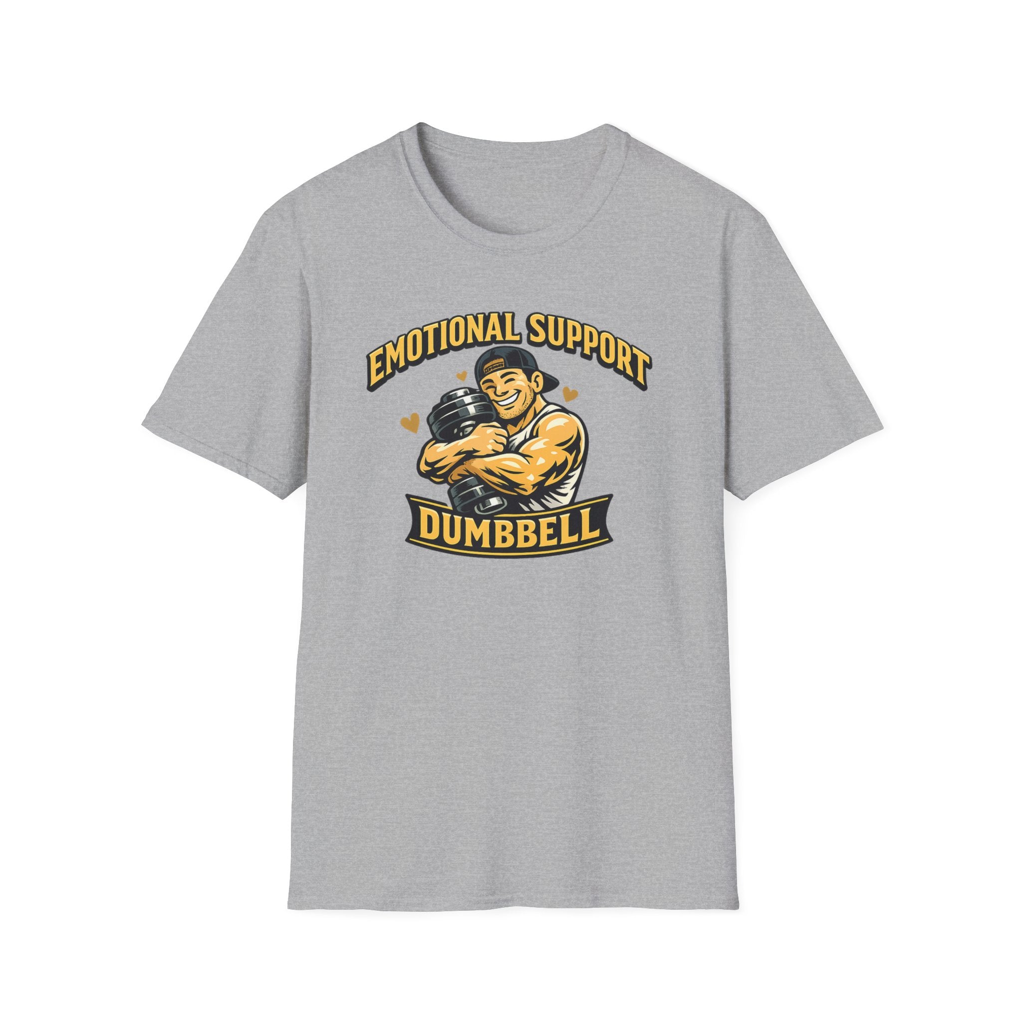 Emotional Support Dumbbell T-Shirt