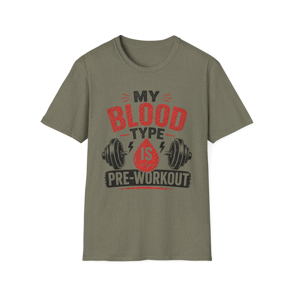 Pre-Workout Blood T-Shirt