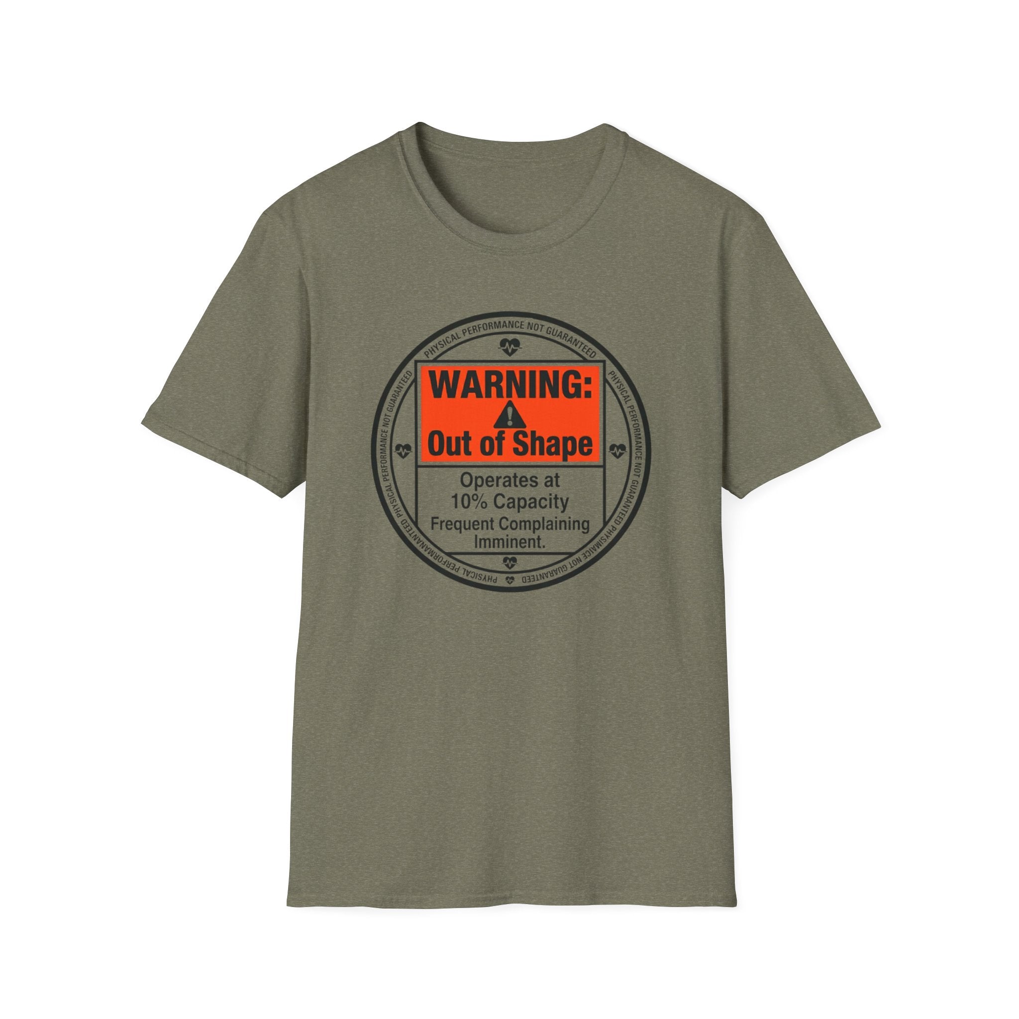 Warning Out of Shape T-Shirt
