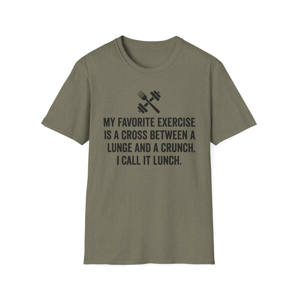 Lunge + Crunch = Lunch T-Shirt
