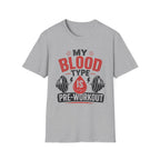 Pre-Workout Blood T-Shirt