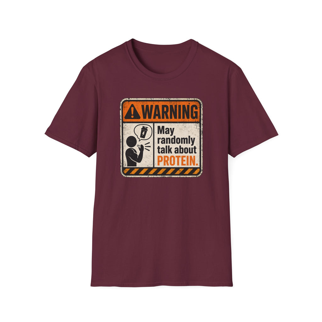 Warning Protein Conversation T-Shirt