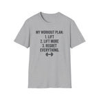 My Workout Plan T-Shirt