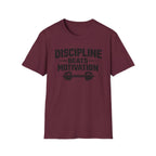 Discipline Beats Motivation T-Shirt