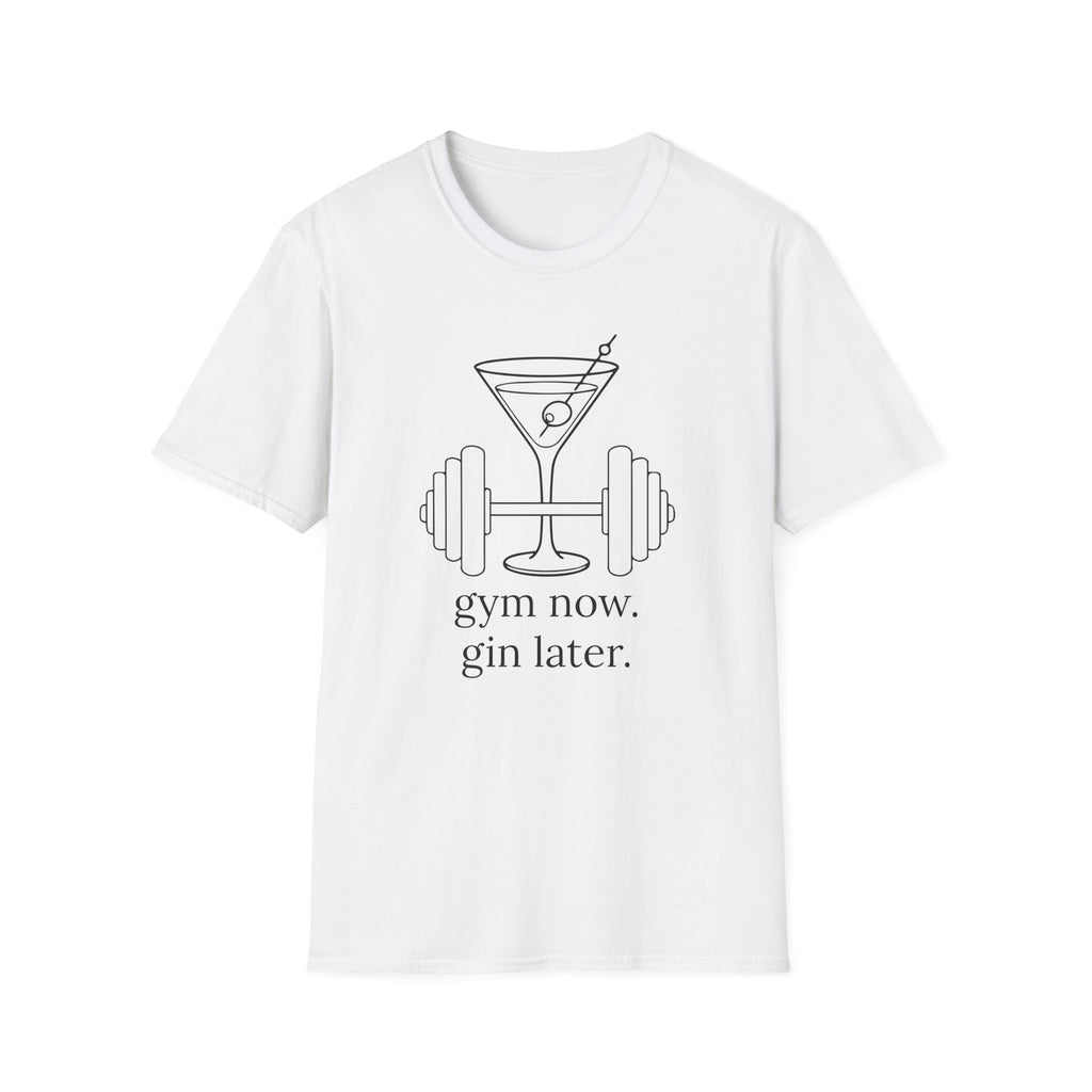 Gym Now Gin Later T-Shirt