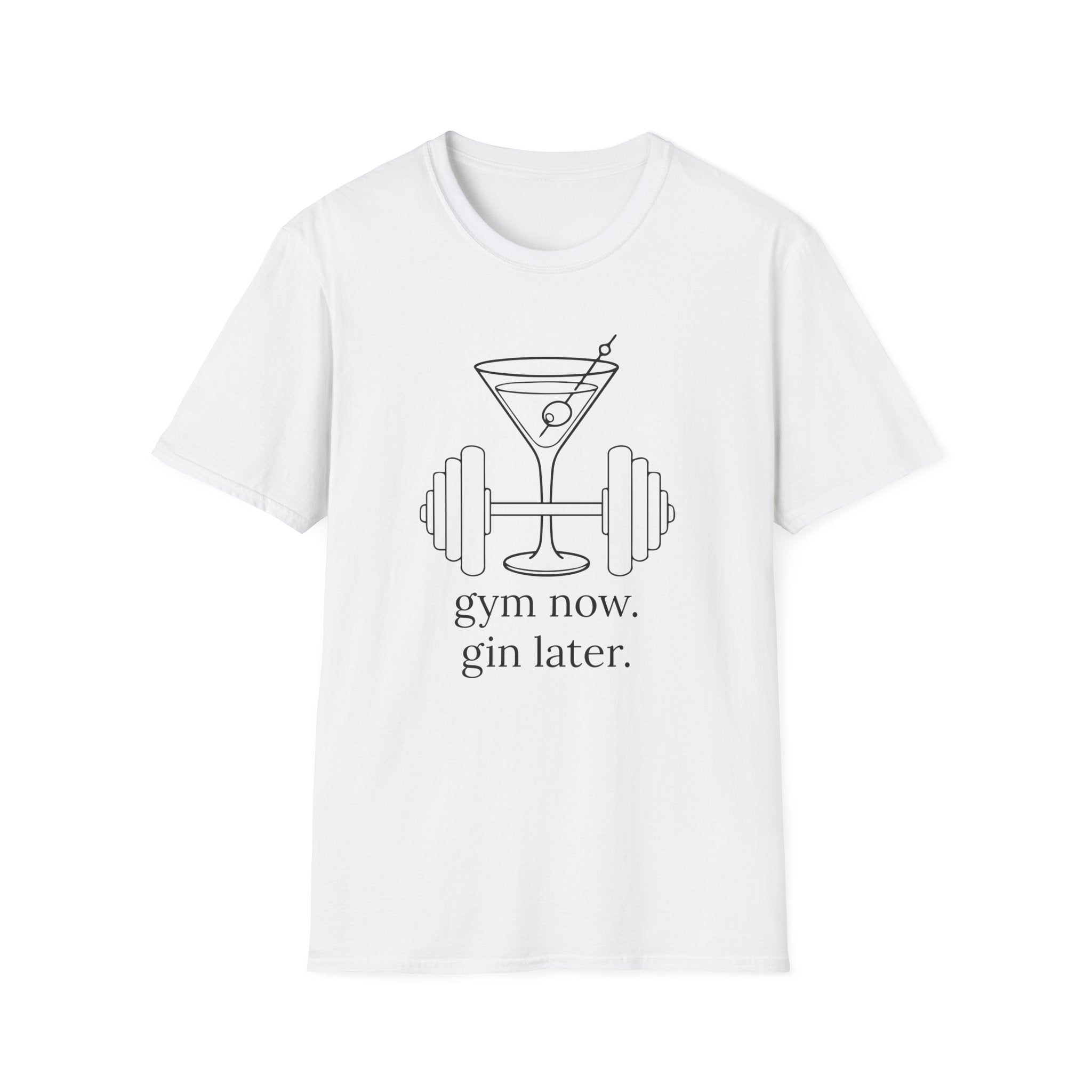 Gym Now Gin Later T-Shirt